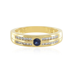 Anello in argento con Zaffiro Blu