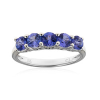 Anello in oro con Tanzanite AAA