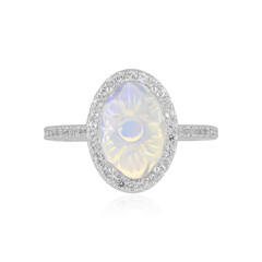 Anello in argento con Opale di Welo