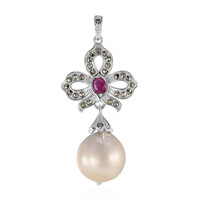 Ciondolo in argento con Perla di Acqua Dolce (Annette classic)