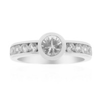 Anello in argento con Danburite