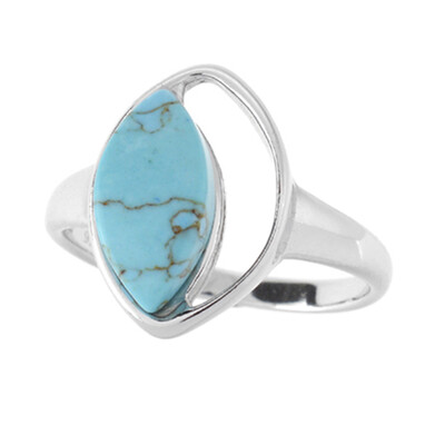 Anello in argento con Turchese (dagen)