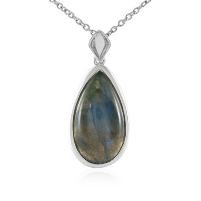 Collana in argento con Labradorite