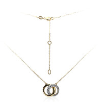 Collana in oro con Diamante IF (D)