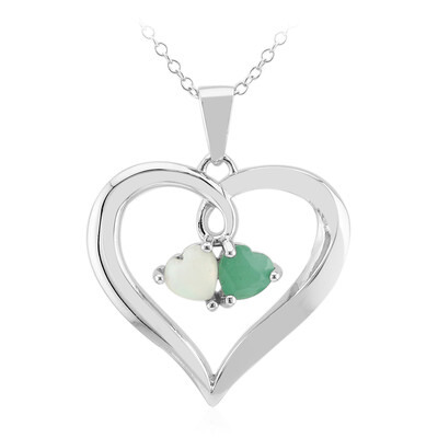 Collana in argento con Opale di Welo