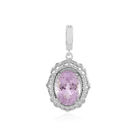 Ciondolo in argento con Kunzite