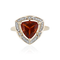 Anello in oro con Citrino Madeira