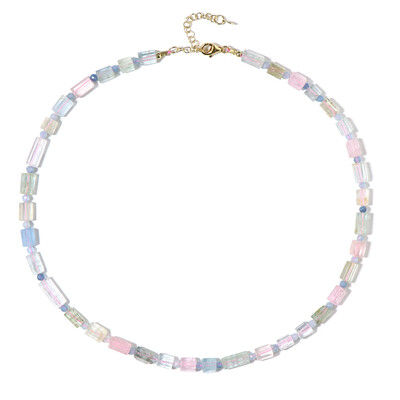 Collana in argento con Berillo Fancy (Riya)