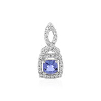 Ciondolo in argento con Tanzanite (non riscaldata)
