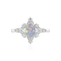 Anello in argento con Opale di Welo