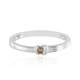 Anello in argento con Diamante Champagne I3