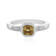 Anello in argento con Zircone Giallo