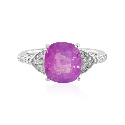 Anello in oro con Zaffiro Luc Yen (non riscaldato) (AMAYANI)