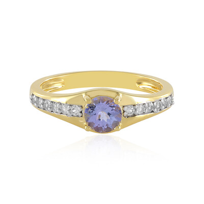 Anello in argento con Tanzanite