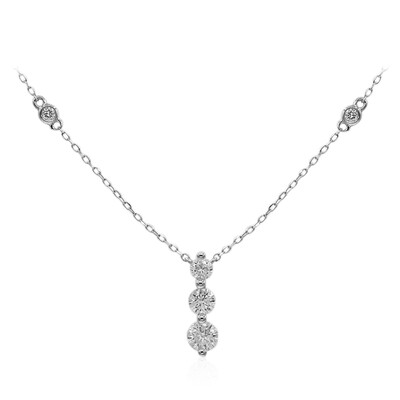 Collana in oro con Diamante SI2 (H) (CIRARI)