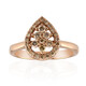 Anello in oro con Diamante Rose de France SI1 di Argyle (Annette)