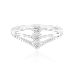Anello in argento con Diamante I2 (I)