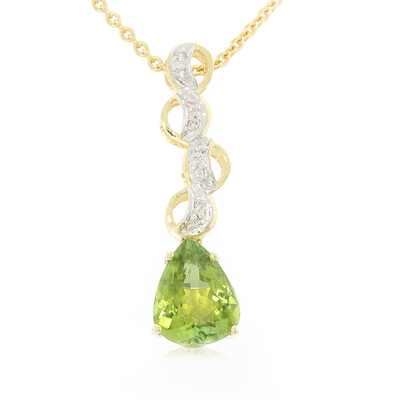 Collana in oro con Tormalina Paraíba (AMAYANI)