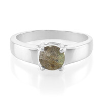 Anello in argento con Spectrolite