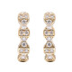 Orecchini in oro con Diamante I1 (H) (CIRARI)
