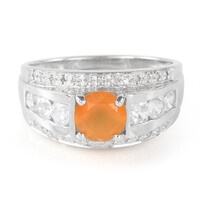 Anello in argento con Corniola