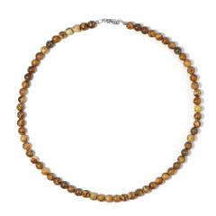 Collana in argento con Diaspro Paesaggio