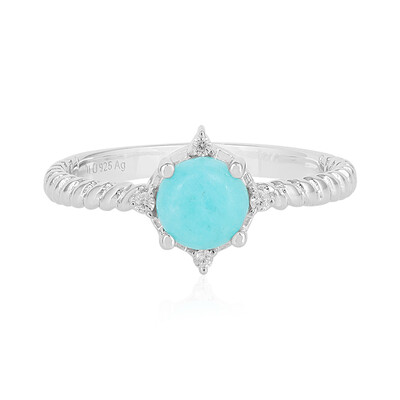 Anello in argento con Amazzonite