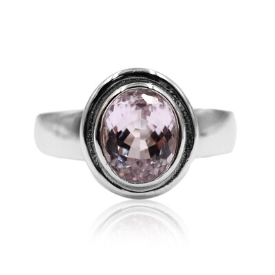 Anello in argento con Kunzite Brasiliana