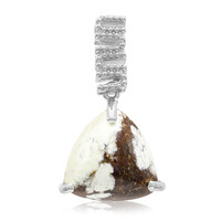 Ciondolo in argento con Magnesite
