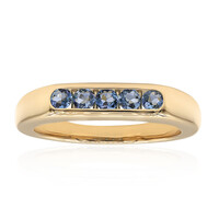 Anello in oro con Acquamarina Santa Maria AAA