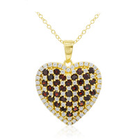 Collana in argento con Granato