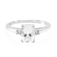 Anello in argento con Goshenite