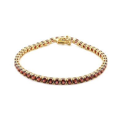 Bracciale in argento con Granato Mozambico