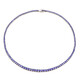 Collana in argento con Tanzanite (Gems en Vogue)