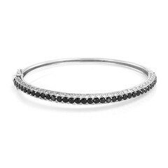 Bracciale in argento con Spinello Nero