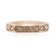 Anello in oro con Diamante Champagne I2 (KM by Juwelo)