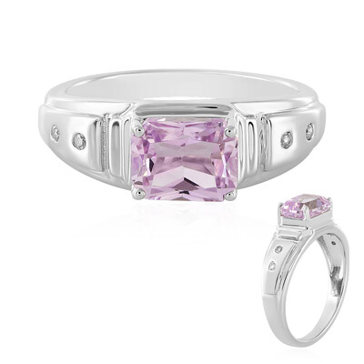 Anello in argento con Kunzite