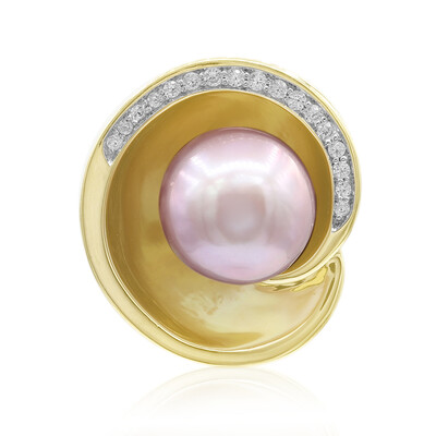 Ciondolo in argento con Perla Ming (TPC)
