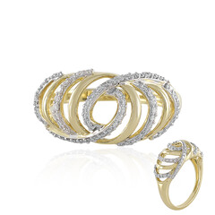 Anello in oro con Diamante Flawless (F) (LUCENT DIAMONDS)