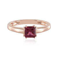 Anello in argento con Rodolite