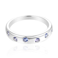 Anello in argento con Tanzanite