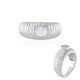 Anello in argento con Opale di Welo