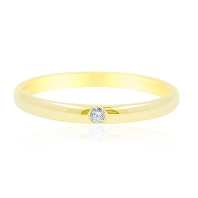 Anello in oro con Diamante Flawless (F) (LUCENT DIAMONDS)