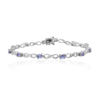 Bracciale in argento con Tanzanite