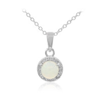 Collana in argento con Opale di Welo
