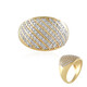 Anello in argento con Zircone