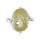 Anello in argento con Quarzo Limone
