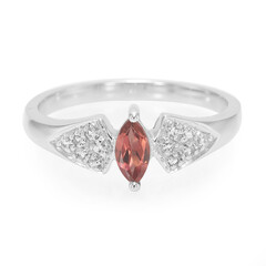 Anello in argento con Granato Lindi