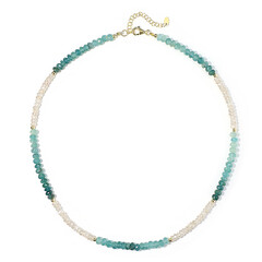 Collana in argento con Grandidierite