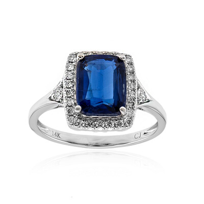 Anello in oro con Cianite del Nepal (CIRARI)